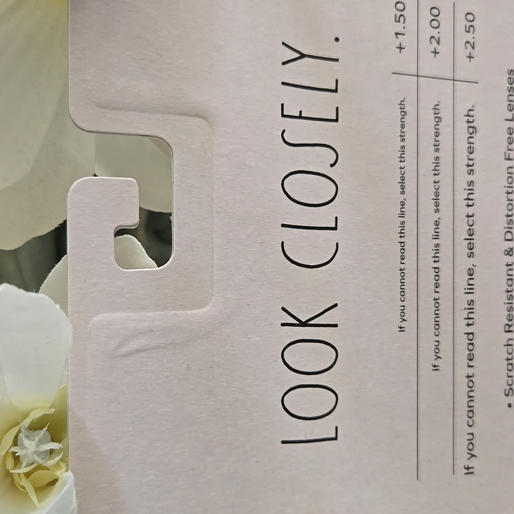 NEW RAE DUNN Read More Reading Glasses 3 Pair Set Readers +1.50 +2.00 +2.50 - Picture 4 of 9